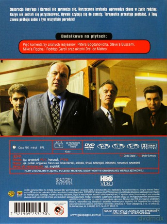 Rodzina Soprano sezon 5 [BOX] [4DVD]