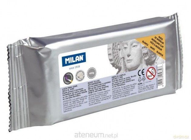 Glina AIR-DRY 400g biała