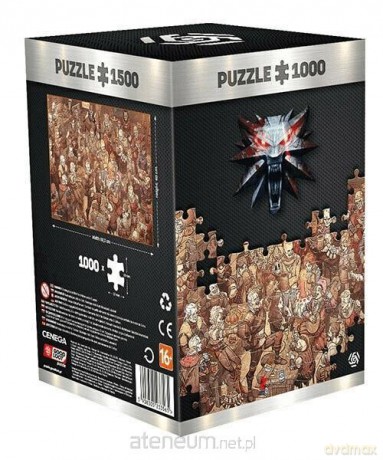 GOOD LOOT 1000 el. The Witcher (Wiedźmin): Birthday [PUZZLE]