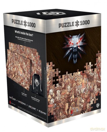 GOOD LOOT 1000 el. The Witcher (Wiedźmin): Birthday [PUZZLE]