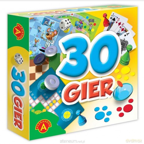 Gry rodzinne - zestaw 30 gier [GRA]