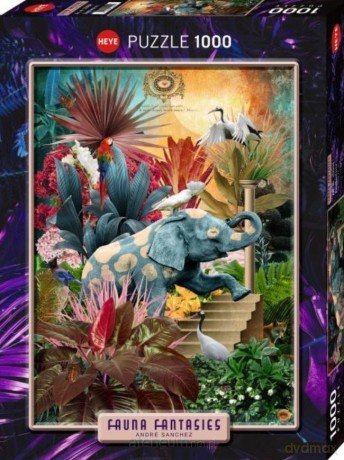 HEYE 1000 el. Fantastyczne Fauna - Elephantaisy [PUZZLE]