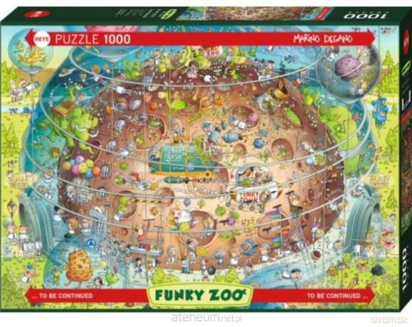 HEYE 1000 el. Funky ZOO - Kosmiczne ZOO [PUZZLE]