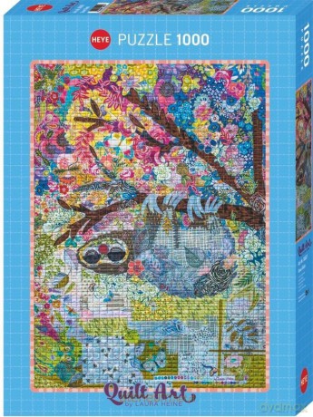 HEYE 1000 el. Quilt Art - Leniwiec [PUZZLE]
