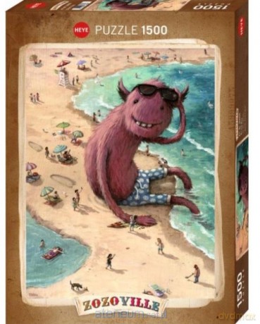 HEYE 1500 el. Zozoville - Na plaży [PUZZLE]