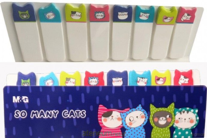 Karteczki samoprzylepne So Many Cats 15x53