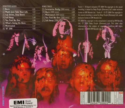 Deep Purple: Burn [CD]
