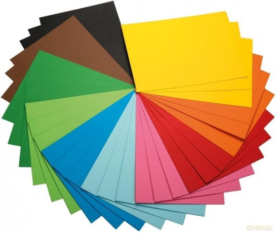 Karton kolorowy A4 170g mix kolorów (100szt)