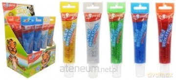 Klej brokatowy 5 kolorów 40 ml (12 szt)