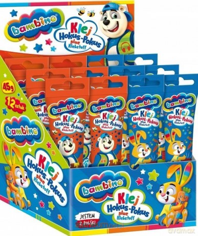 Klej magiczny w tubie 45g (12 szt) display
