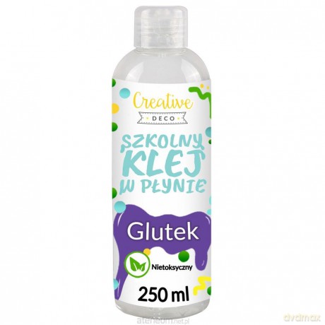 Klej w płynie przezroczysty do slime szkolny 250 ml
