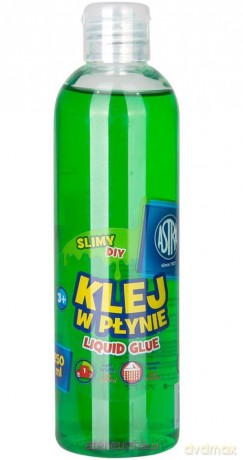Klej w płynie transparentny zielony 250 ml