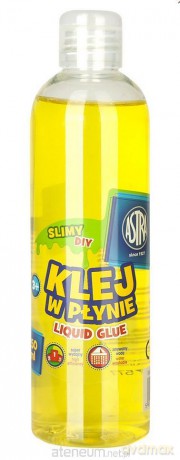 Klej w płynie transparentny żółty 250 ml