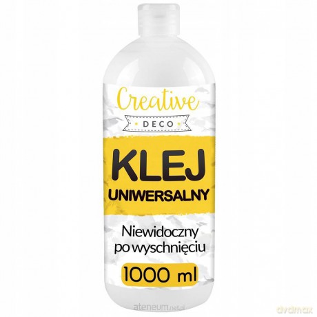 Klej w płynie uniwersalny do prac plastycznych 1L