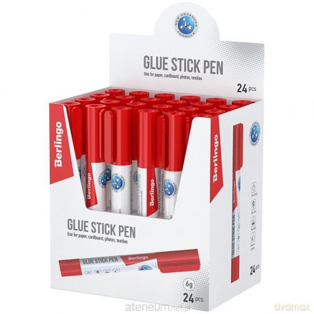 Klej w szytyfcie PVP 6g z klipem (24 szt)