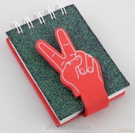 Kołonotes dłoń - 2 palce