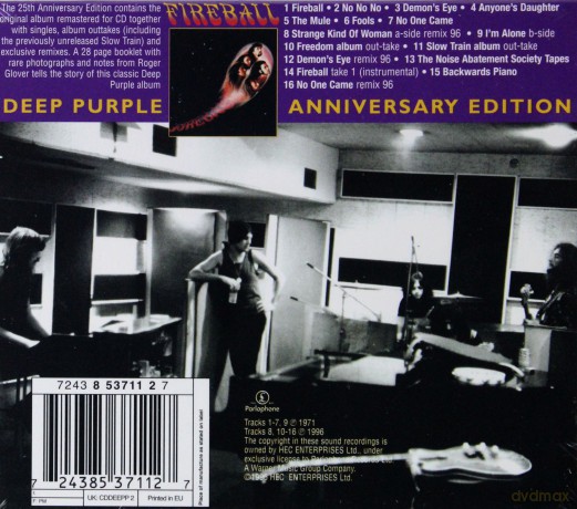 Deep Purple: Fireball [CD]
