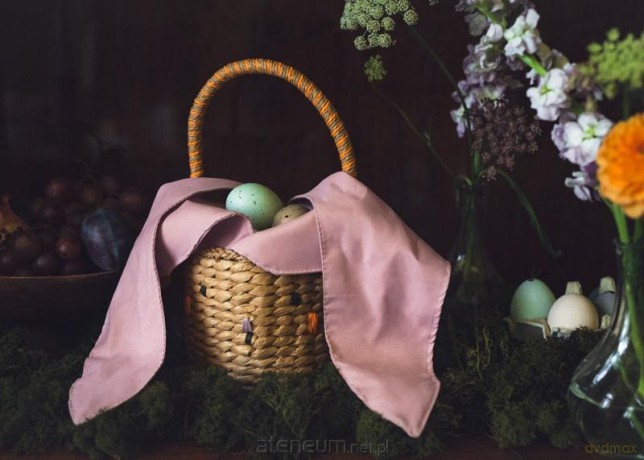 Koszyk króliczek 28 cm