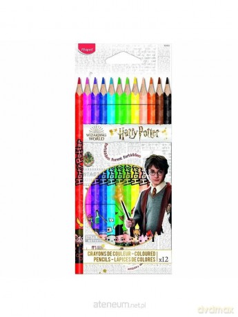 Kredki Harry Potter 12 kolorów