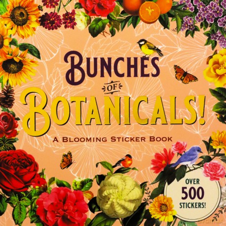 Książka z naklejkami Botanical 500 szt