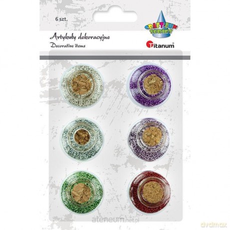Kuleczki dekoracyjne mix 6 szt