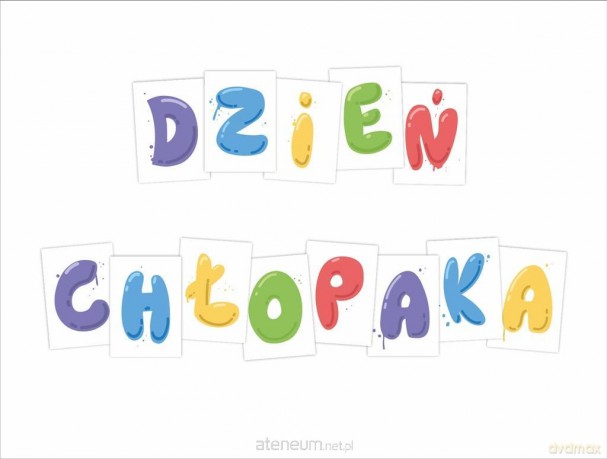 Litery dekoracyjne A4 - Dzień Chłopaka 10el