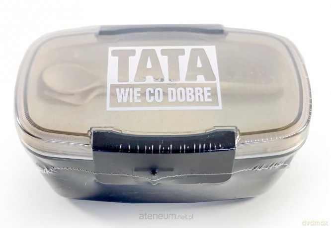 Lunchbox czarny - Tata wie co dobre