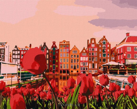 Malowanie po numerach - Amsterdam 40x50 cm