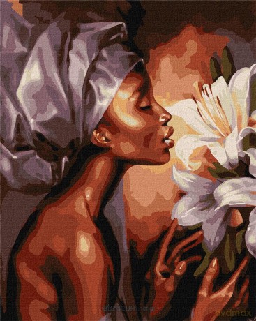 Malowanie po numerach - Aromat lilii 40x50 cm