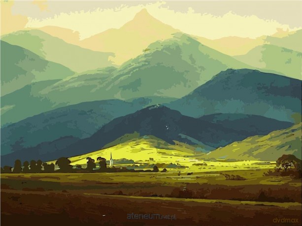 Malowanie po numerach - Beskidy 30x40 cm