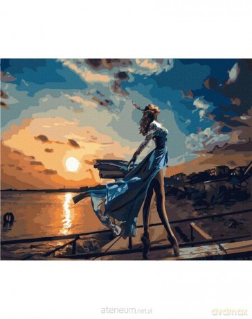 Malowanie po numerach - Elegancja i wdzięk 40x50 cm