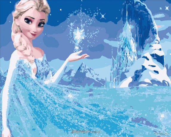 Malowanie po numerach - Elsa 40x50 cm