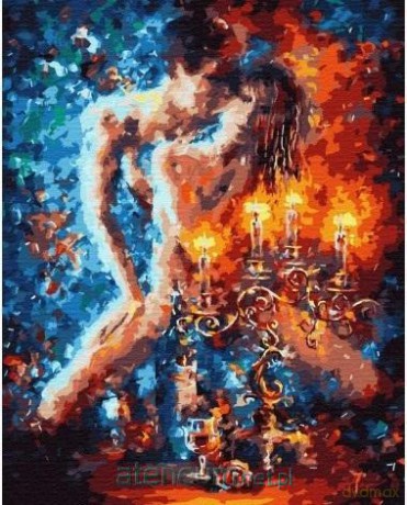 Malowanie po numerach - Energia miłości 40x50 cm