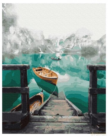 Malowanie po numerach - Jezioro Bryce 40x50 cm