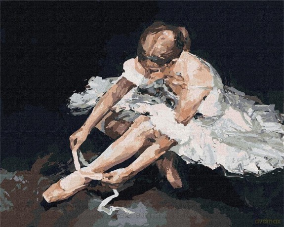 Malowanie po numerach - Kobieca łaska 40x50 cm