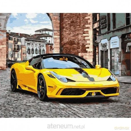 Malowanie po numerach - Lamborghini 40x50 cm