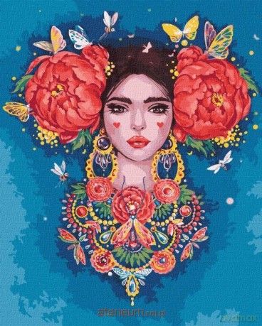 Malowanie po numerach - Magiczne piękno 40x50 cm