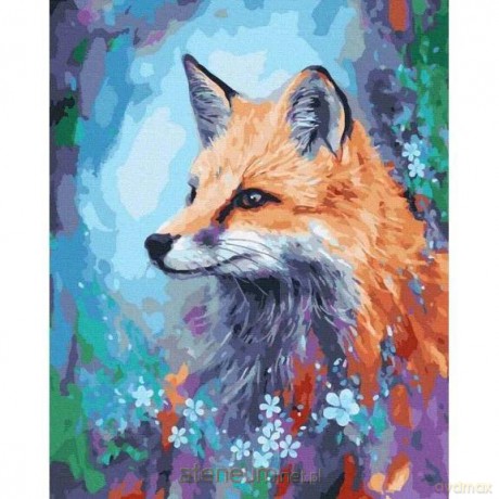Malowanie po numerach - Mała kurka 40x50 cm
