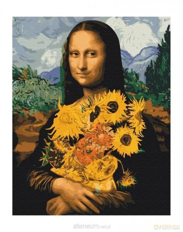Malowanie po numerach - Mona Lisa 40x50 cm