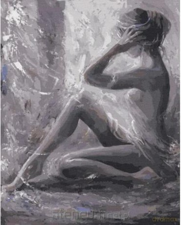 Malowanie po numerach - Naga dziewczyna 40x50 cm