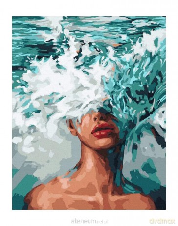 Malowanie po numerach - Ocean 40x50 cm