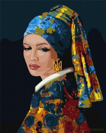 Malowanie po numerach - Portret 40x50 cm