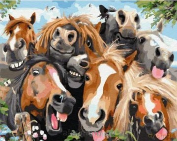 Malowanie po numerach - Selfie 40x50 cm