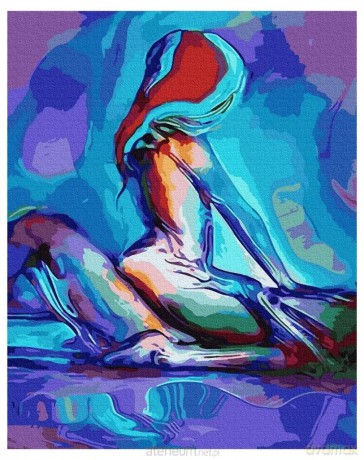 Malowanie po numerach - Siła miłości 40x50 cm