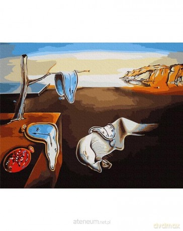 Malowanie po numerach - Trwałość pamięci 40x50 cm