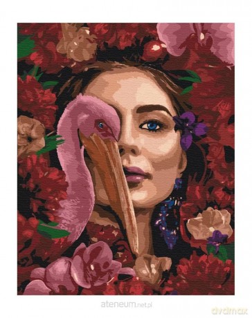 Malowanie po numerach - Widok dżungli 40x50