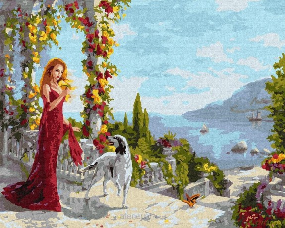 Malowanie po numerach - Wiosna 40x50 cm