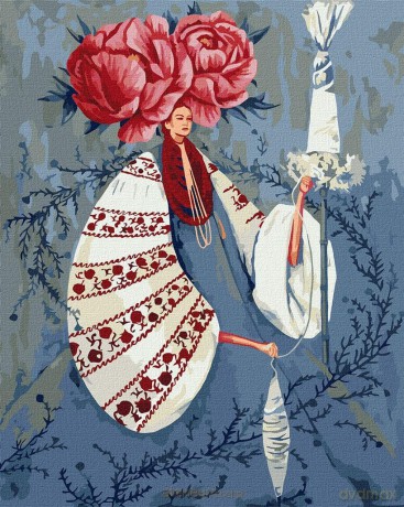 Malowanie po numerach - Wspomnienia lata 40x50 cm