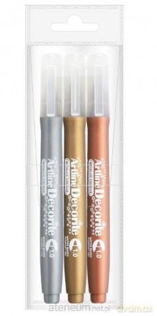Marker Decorite 1mm 3 szt ARTLINE
