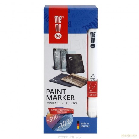 Marker olejny 1-1,5mm biały (10 szt)
